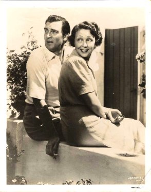 Walter Pidgeon and his wife Ruth