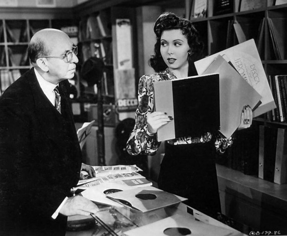 Andrew Tombes and Ann Miller in "Revellie with Beverly"