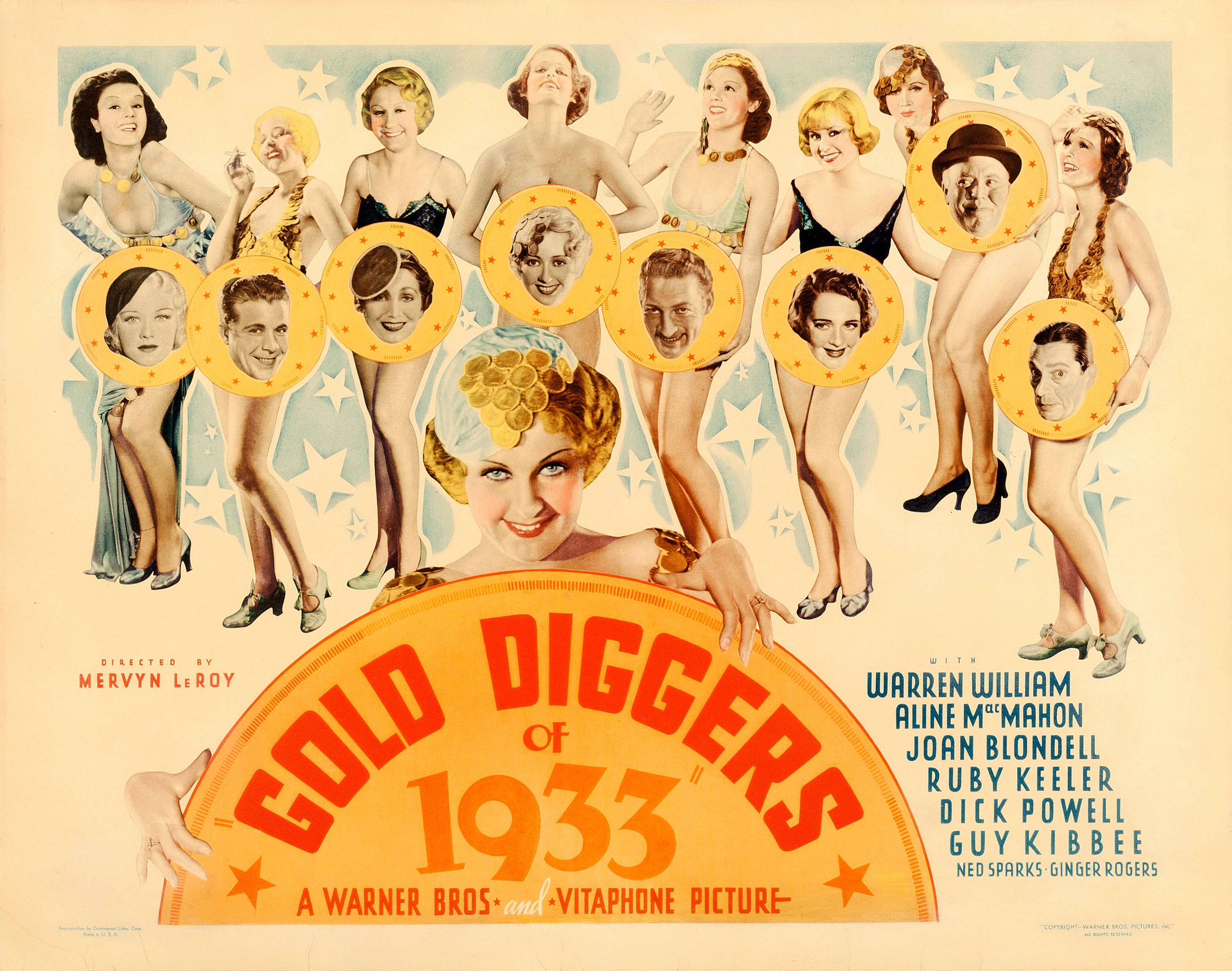 Heights Theater  GOLD DIGGERS OF 1933